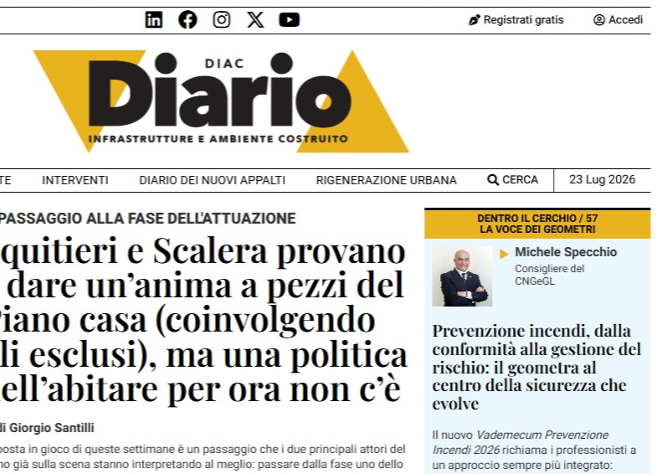 Dentro il cerchio, prevenzione incendi: dalla conformità alla gestione continua del rischio